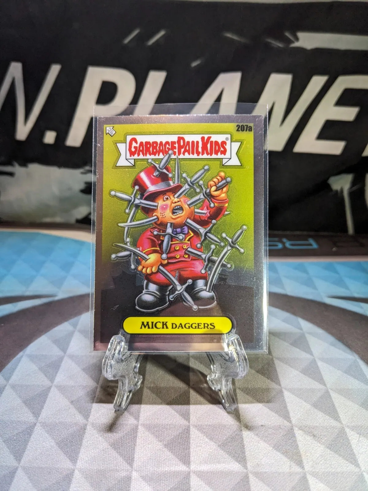 2022 Garbage Pail Kids Chrome Series 5 Base #207a MICK Daggers NM