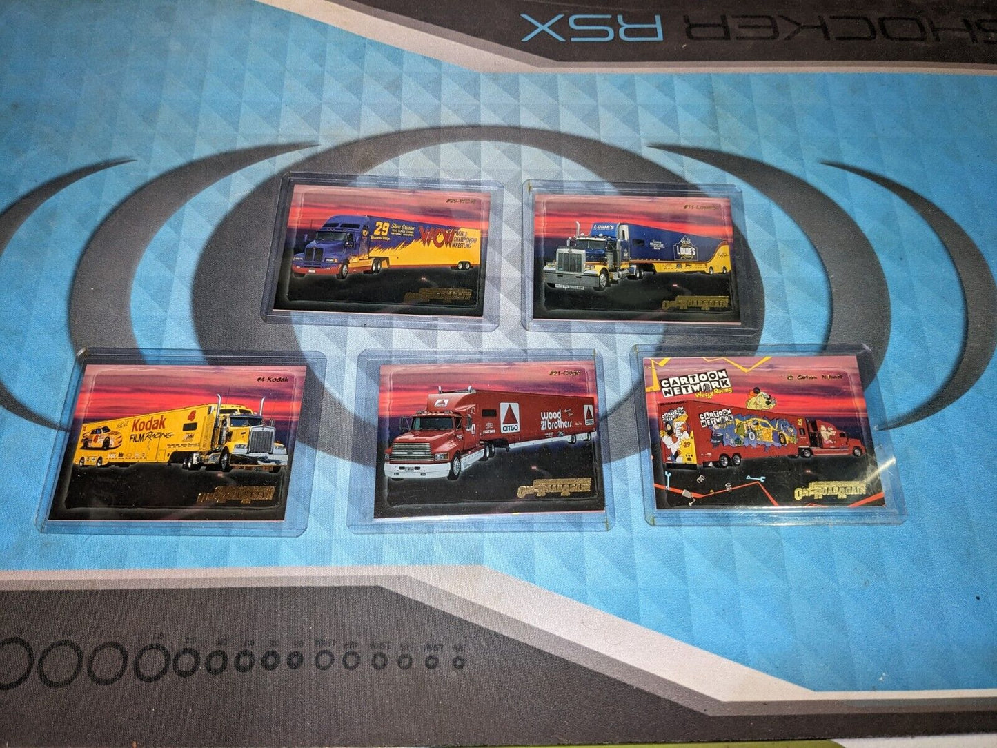 1996 Maxx Odyssey ON THE ROAD AGAIN Complete 5 card set!