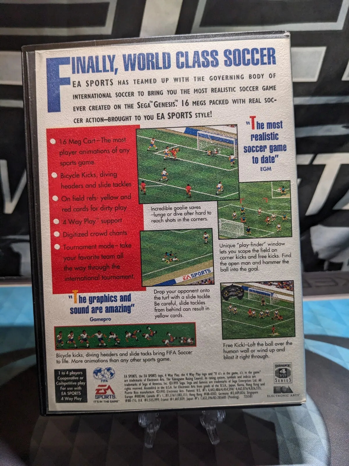 FIFA International Soccer (Sega Genesis, 1993)