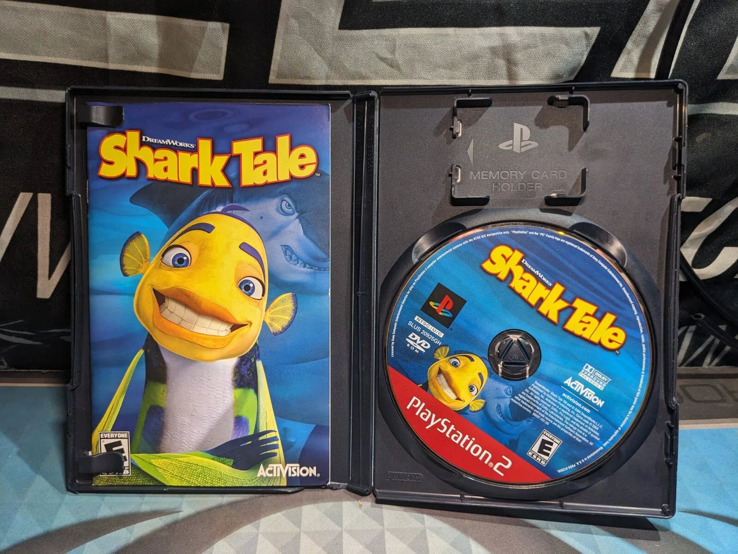 DreamWorks' Shark Tale (Sony PlayStation 2/PS2, 2004)  CIB Manual